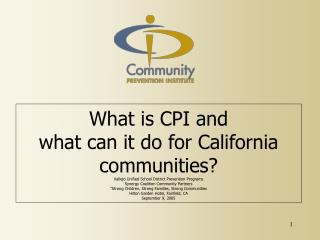 What is CPI?
