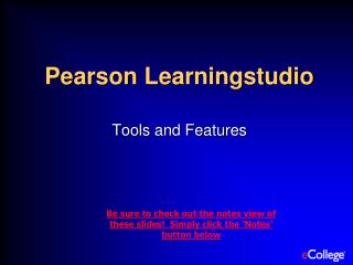 Pearson Learningstudio