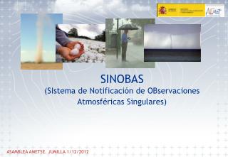 SINOBAS (SIstema de Notificación de OBservaciones Atmosféricas Singulares)