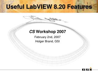 Useful LabVIEW 8.20 Features