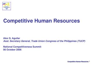 Competitive Human Resources