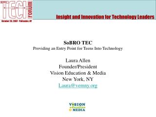 Insight and Innovation for Technology Leaders