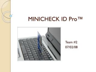 MINICHECK ID Pro™