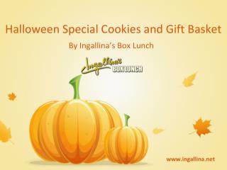 Ingallina's Box Lunch Halloween Special Cookies & Gift Baske