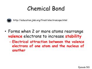 Chemical Bond