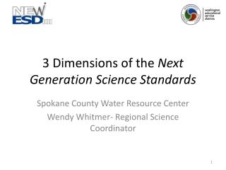 3 Dimensions of the Next Generation Science Standards