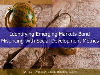 Identifying Emerging Markets Bond Mispricing with Social Development Metrics