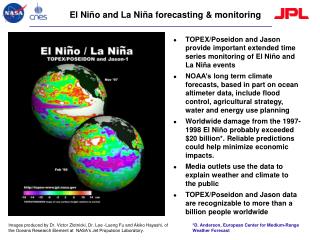 El Niño and La Niña forecasting &amp; monitoring