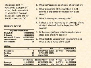 What is Pearson’s coefficient of correlation?