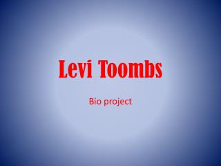Levi Toombs