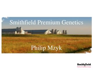 Smithfield Premium Genetics Philip Mzyk