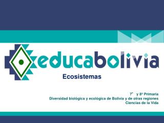 7° y 8º Primaria Diversidad biológica y ecológica de Bolivia y de otras regiones