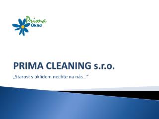PRIMA CLEANING s.r.o.