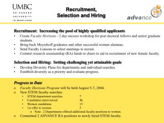 Recruitment, Selection and Hiring
