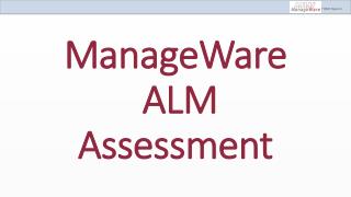 ManageWare ALM Assessment