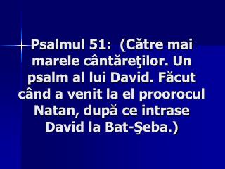 Psalmul 051