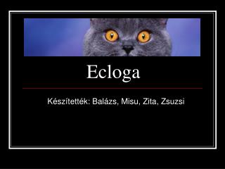 Ecloga