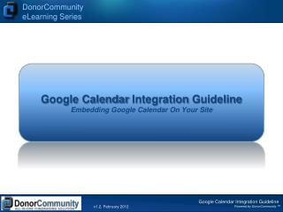 Google Calendar Integration Guideline Embedding Google Calendar On Your Site