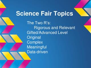 Science Fair Topics