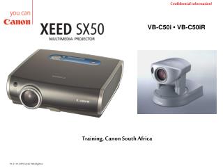 Training, Canon South Africa