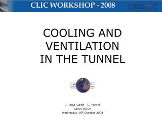 COOLING AND VENTILATION IN THE TUNNEL