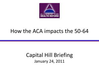 Capital Hill Briefing January 24, 2011