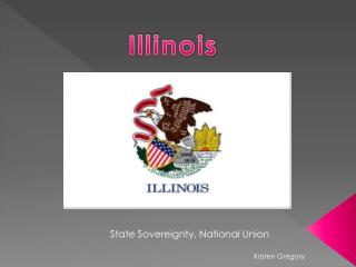 State Sovereignty, National Union Kristen Gregory