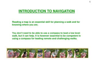 INTRODUCTION TO NAVIGATION