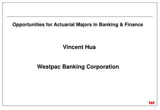 Opportunities for Actuarial Majors in Banking &amp; Finance