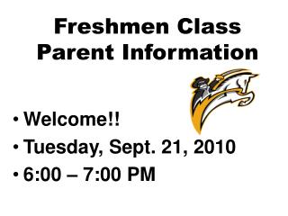 Welcome!! Tuesday, Sept. 21, 2010 6:00 – 7:00 PM