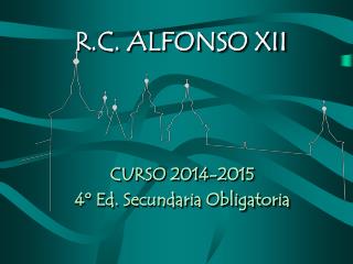 R.C . ALFONSO XII