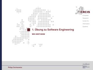 1. Übung zu Software Engineering