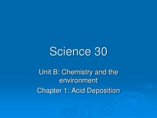 Science 30