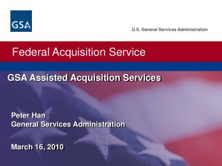 GSA Assisted Acquisition Services