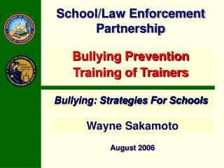 School/Law Enforcement Partnership