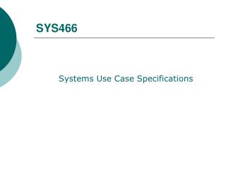 SYS466