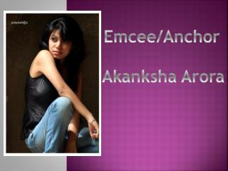 Emcee/Anchor