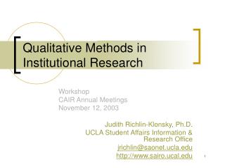 Qualitative research methods exam questions
