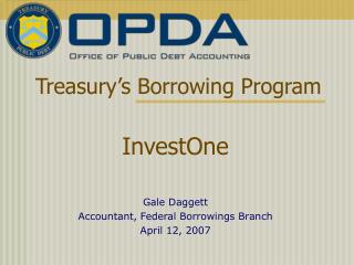 Treasury’s Borrowing Program
