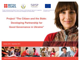 Project “The Citizen and the State: Developing Partnership for Good Governance in Ukraine”