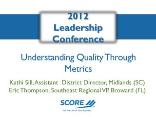 Understanding Quality Through Metrics