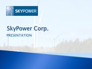 SkyPower Corp.