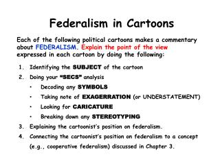 Federalism in Cartoons