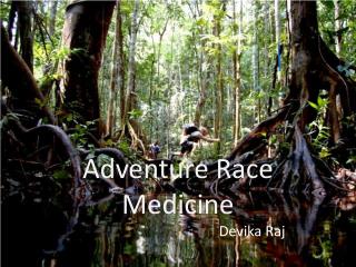 Adventure Race Medicine