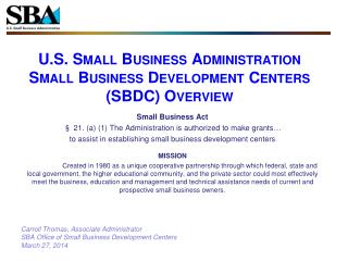 small business administration