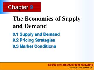 The Economics of Supply and Demand