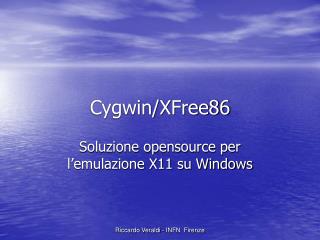 Cygwin/XFree86