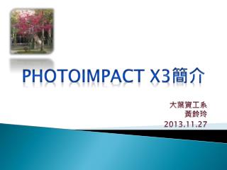 PhotoImpact X3 簡介