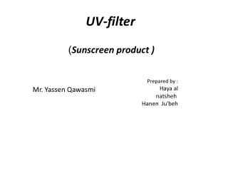 UV-filter