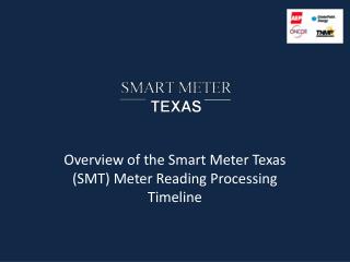 Overview of the Smart Meter Texas (SMT) Meter Reading Processing Timeline
